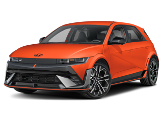 Orange Hyundai IONIQ 5 N