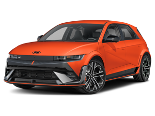 Orange Hyundai IONIQ 5 N