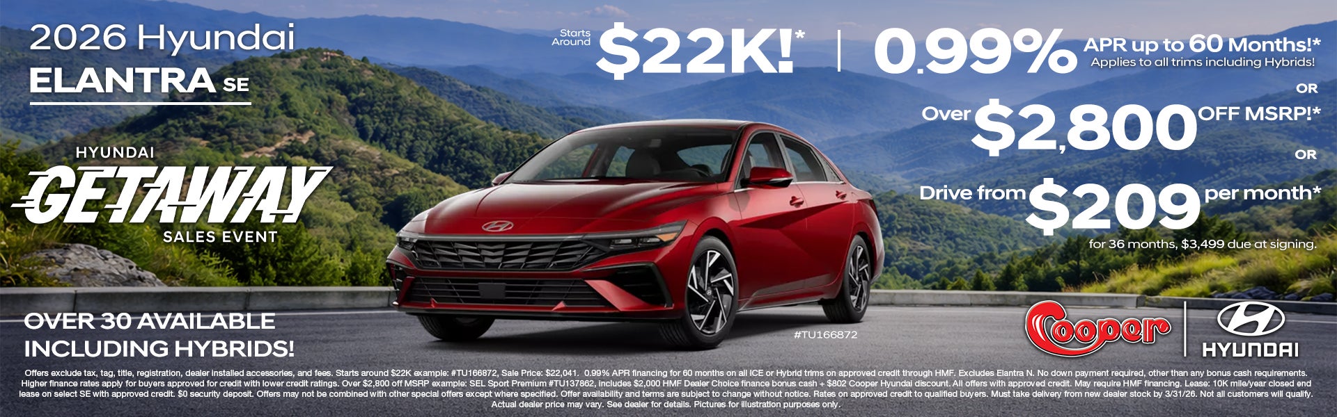 2026 Hyundai Elantra SE