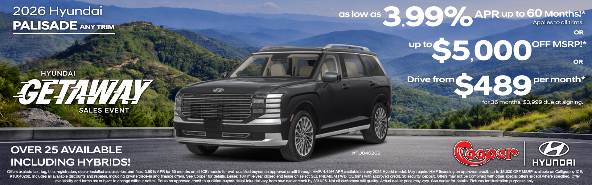 2026 Hyundai PALISADE
