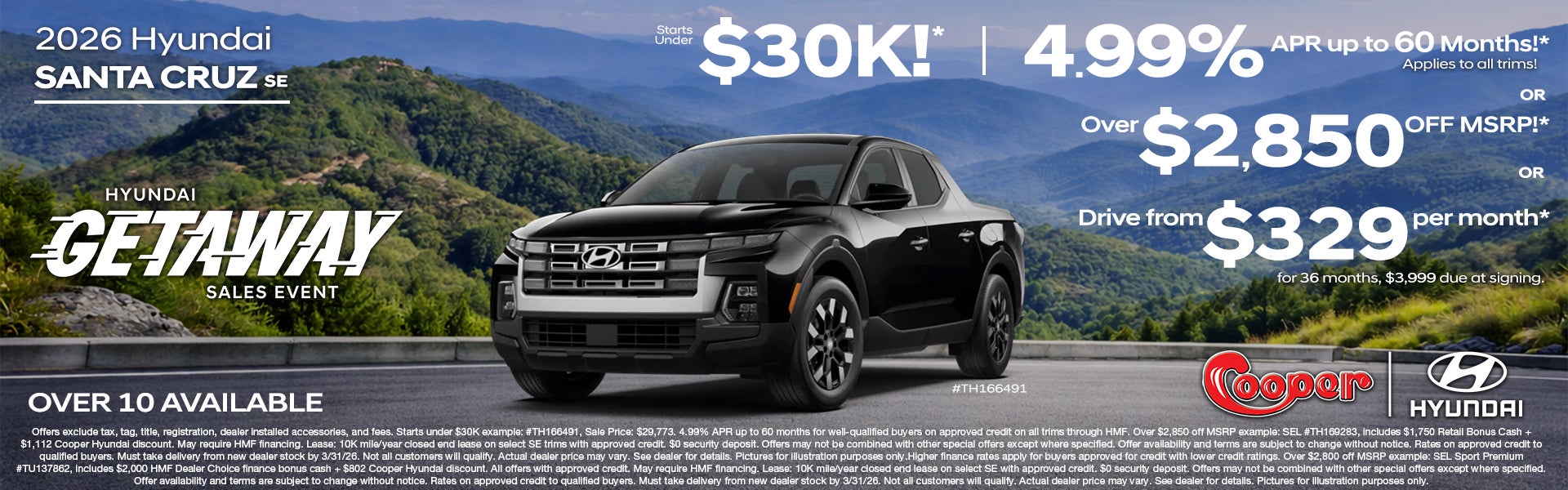 2026 Hyundai SANTA CRUZ SE