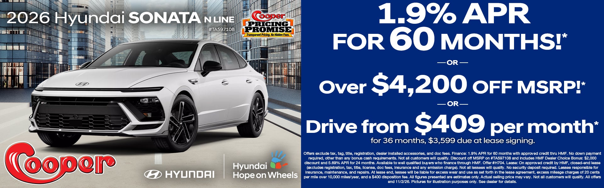 2026 Hyundai SONATA